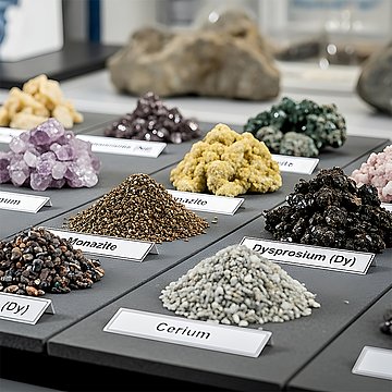 Gyraton®筒仓混合机，适用于稀土矿石开采、选矿及精炼