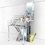 集装箱混合装置