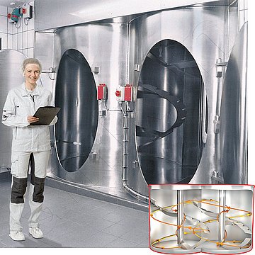 成品烘焙剂和烘焙混合物用粉末混合机