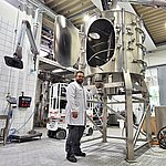 amixon® 技术中心3000升有效容积的试验混合机GM