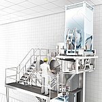 符合人体工程学的典范:检查混合室