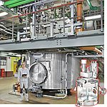 amixon® - 合成反应器 VMT 12 000 (12 m³ 净容积)。