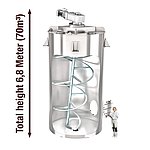 这款 Gyraton® 混合器最多可均质化70立方米的茶叶、香料、营养物等。