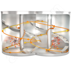 amixon® 双轴混合机特别适用于混合物成分显著不同的情况。（不同的堆积密度，不同的颗粒大小，异质的颗粒形状）