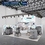 amixon 展位 Powtech 2025