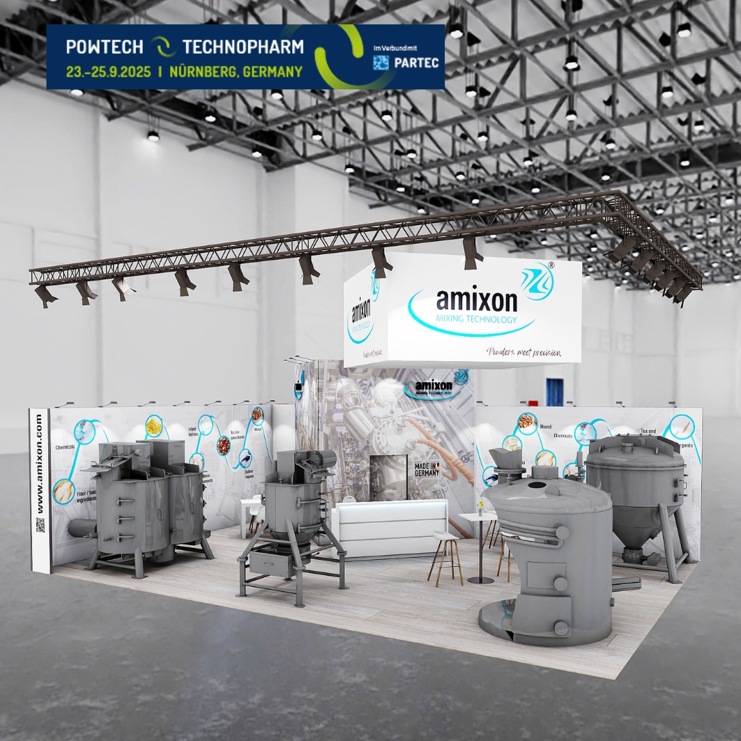 amixon 展位 Powtech 2025 amixon 展位 Powtech 2025